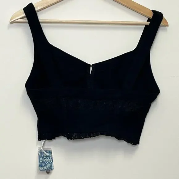 NWT Intimately Free People Here I Go Brami Lace Crop Top Small - Picture 2 of 5